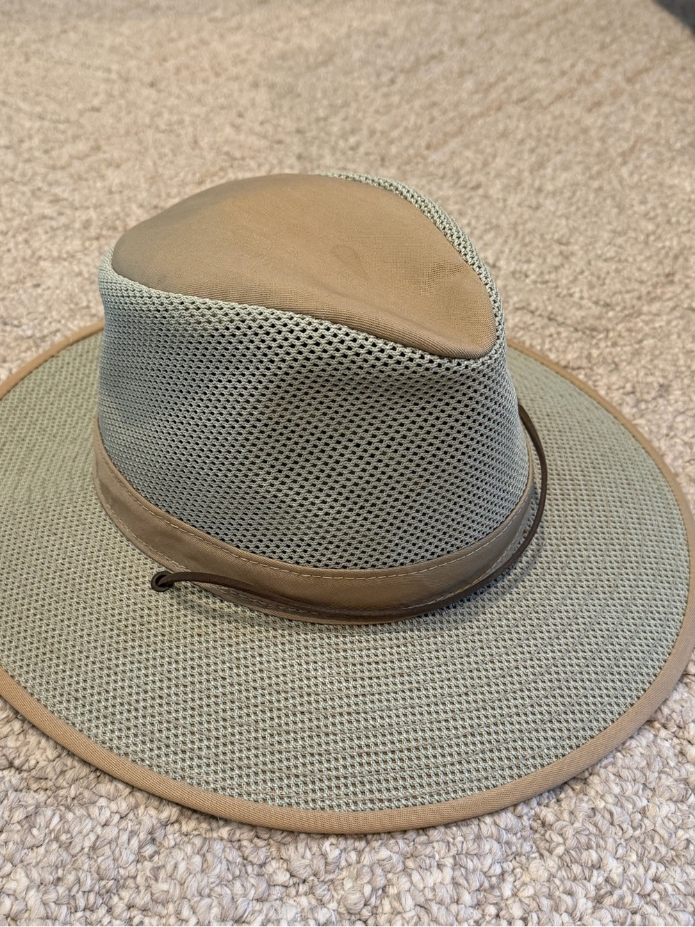 Henschel Hat Company | Original Aussie Breezer Hat- KHAKI- MADE IN THE USA Large